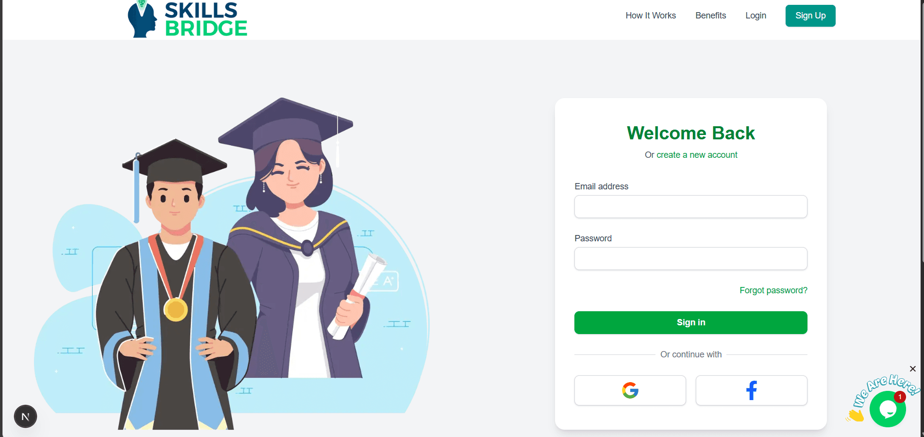 SkillsBridge screenshot by Atta ur Rehman SkillsBridge app screenshot by Atta ur Rehman, full stack and AI software engineer